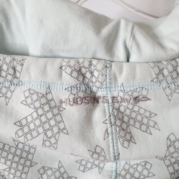 HBC Hudson's Bay Vancouver 2010 Olympics Ice Blue and Grey Hoodie Women's XS - Picture 6 of 13